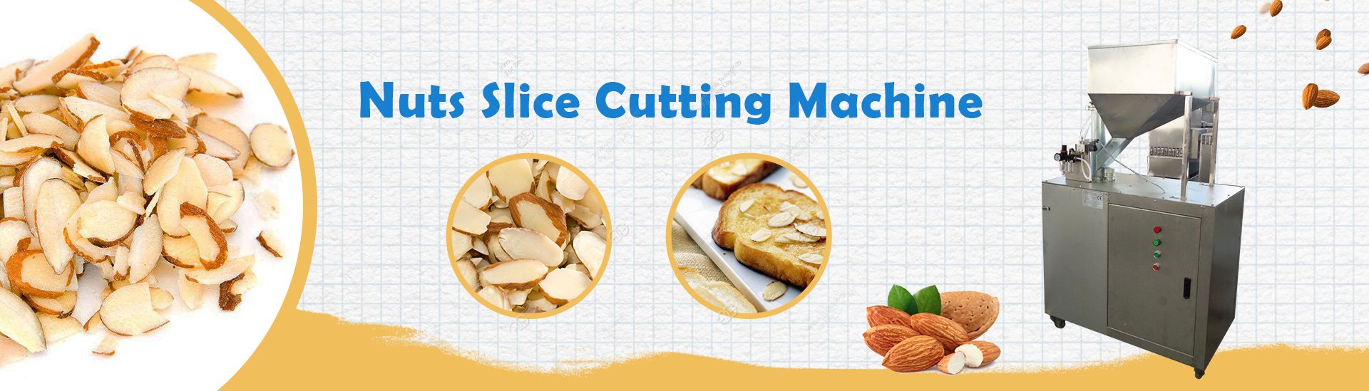Nuts Slice Cutting Machine