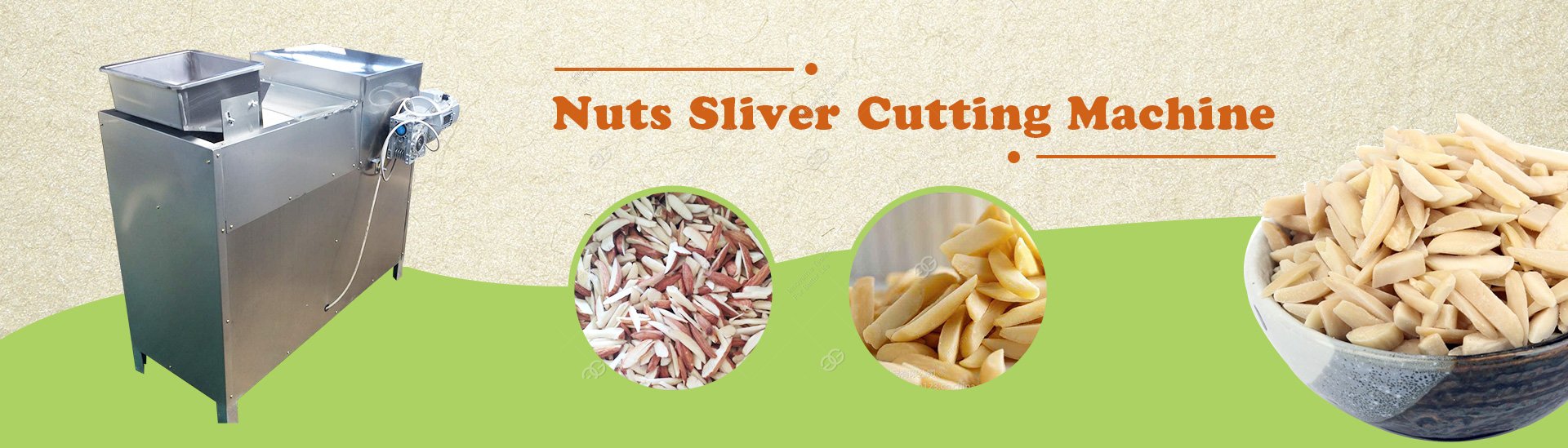 Nut Sliver Cutting Machine